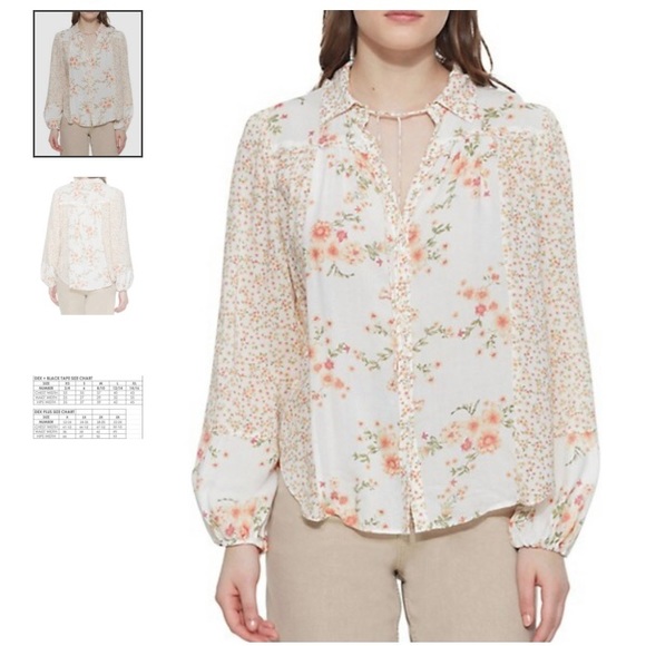 Dex orange blossom blouse. - Picture 4 of 4